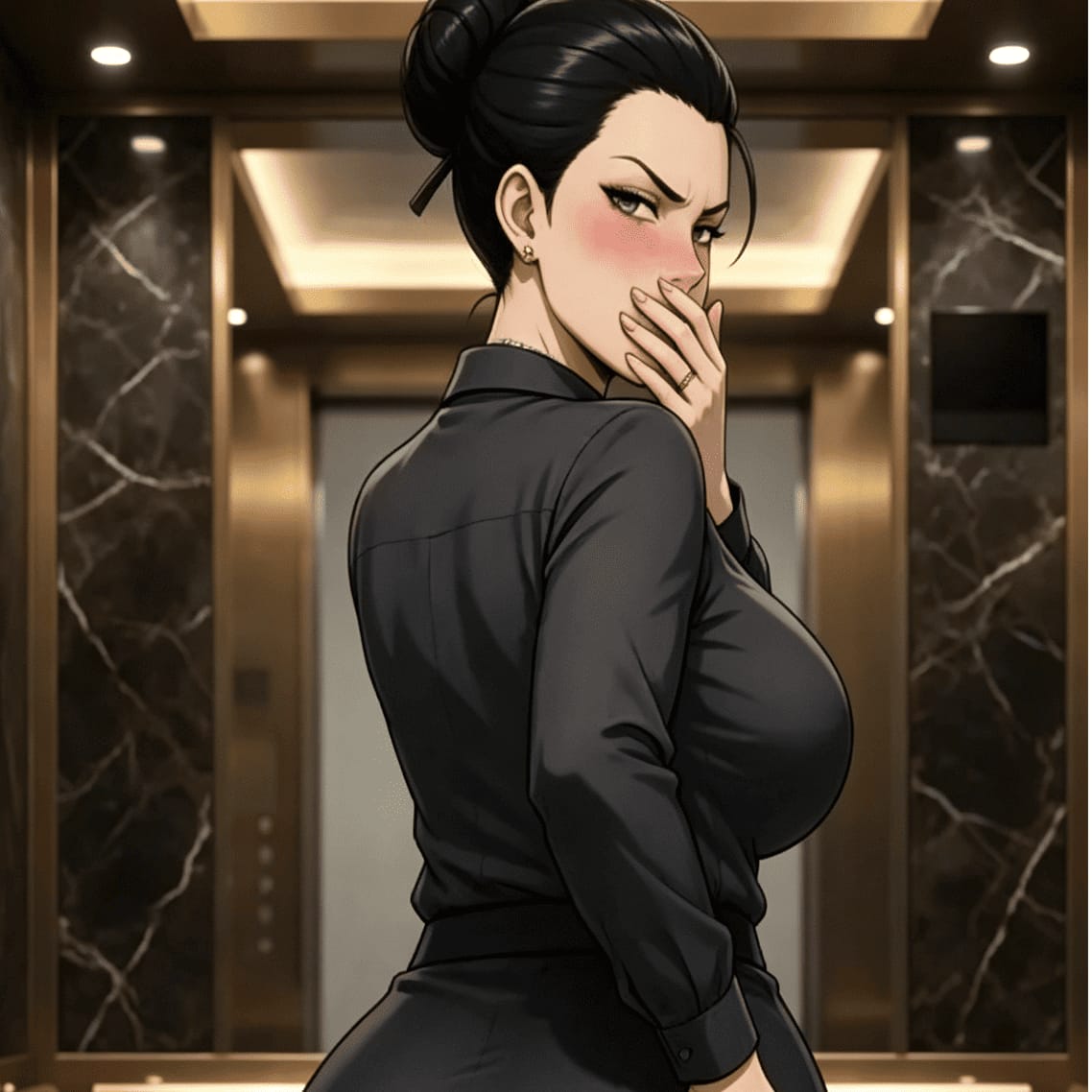 A Stern Yet Alluring Boss