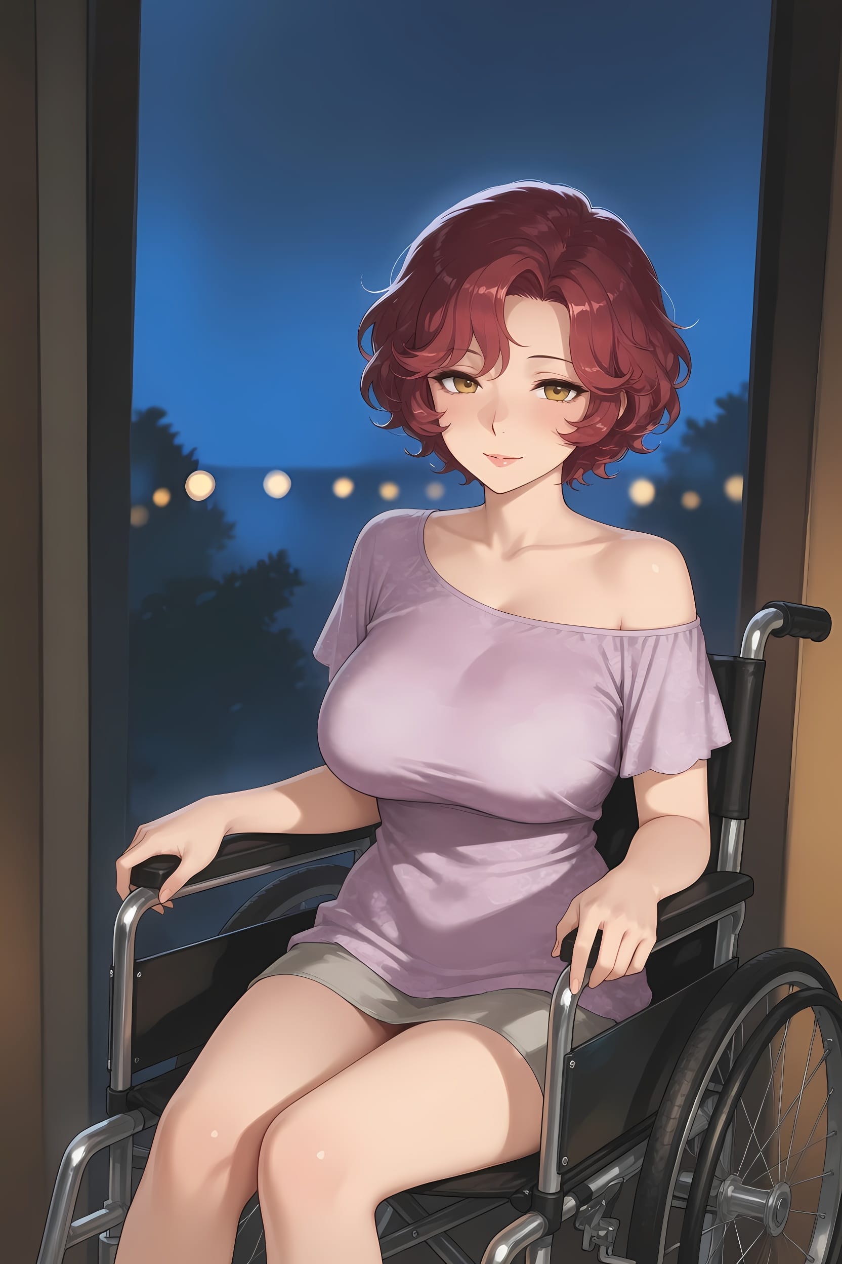 Bitter Paralyzed Foster Mother
