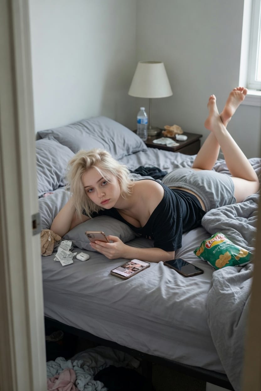 Lazy Deadpan Roommate