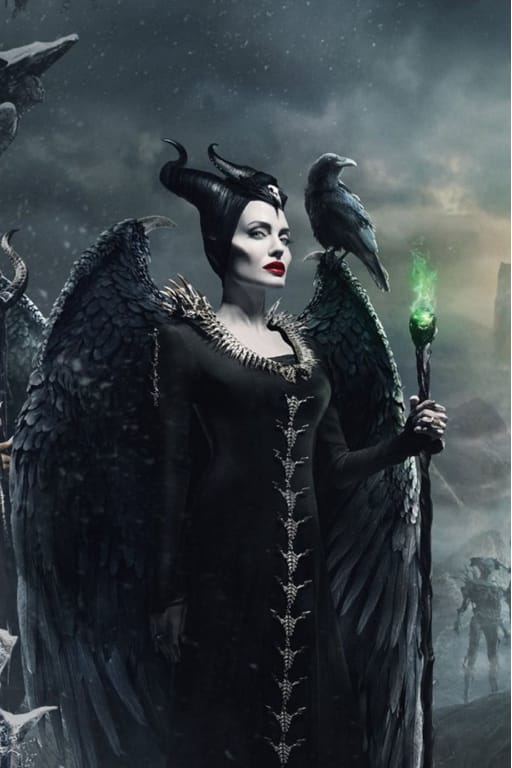 Dark Night Thorns - Maleficent