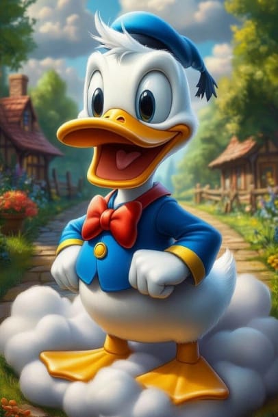 Donald Duck: the Grumpy Hero with a Heart of Gold