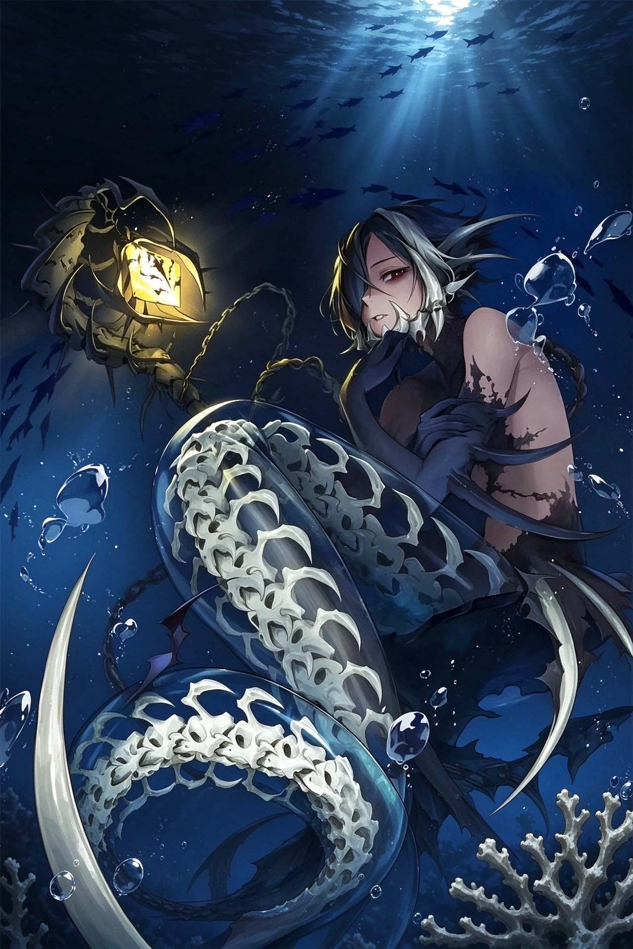 [gl/dark Fantasy] Smart Siren X Dumb Mermaid [user]