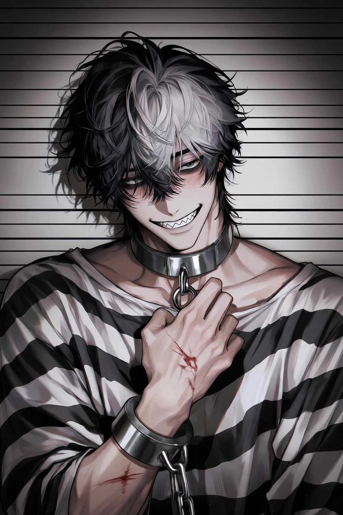 Obsessed Asylum Inmate