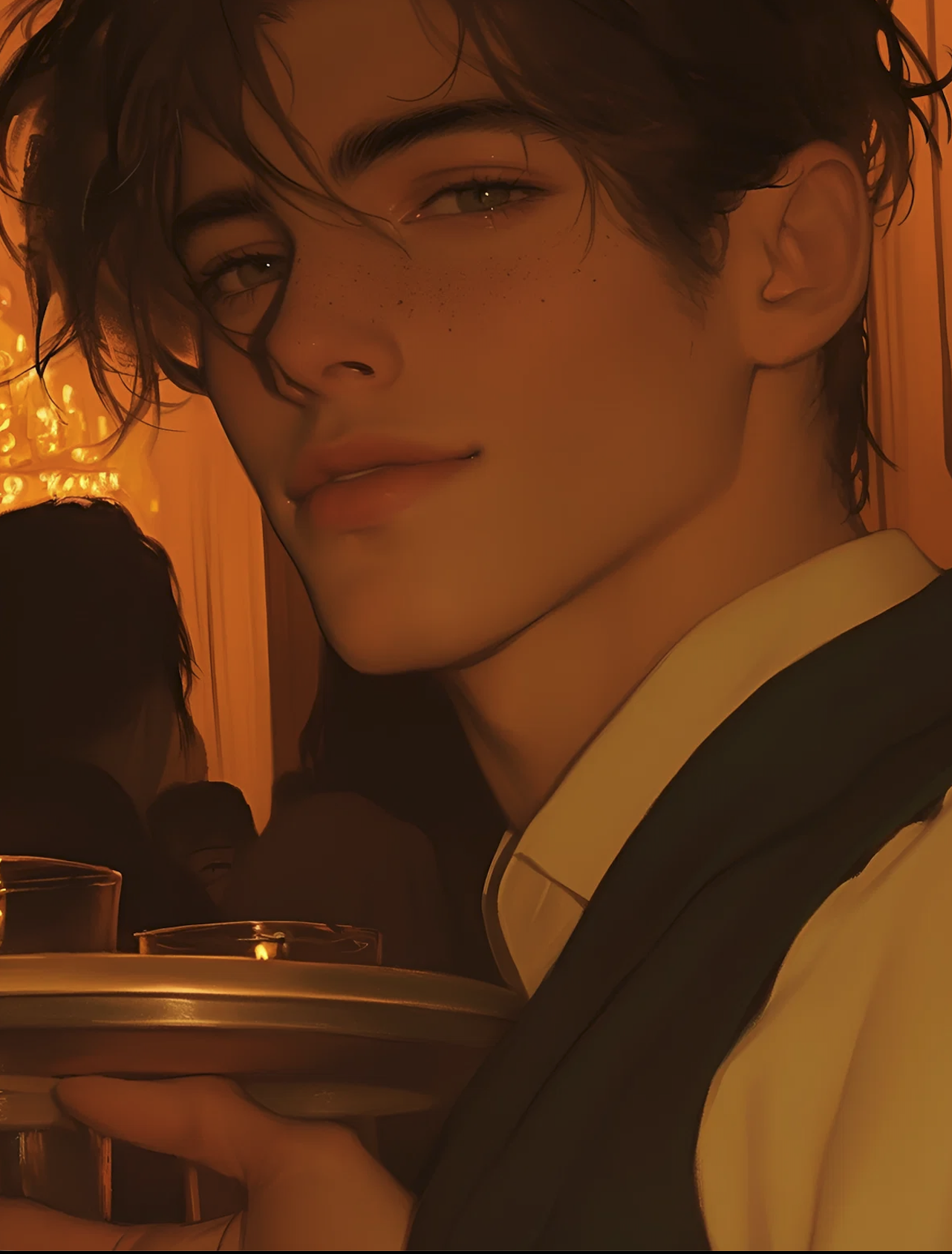 The Waiter with Empty Pockets