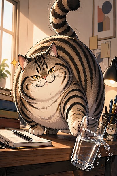Bad Cat, Stop That!
